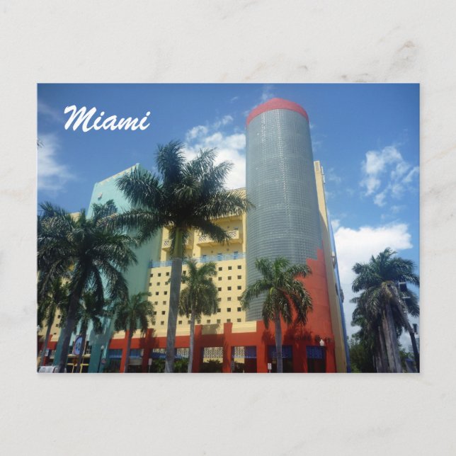 Postal miami art deco (Anverso)
