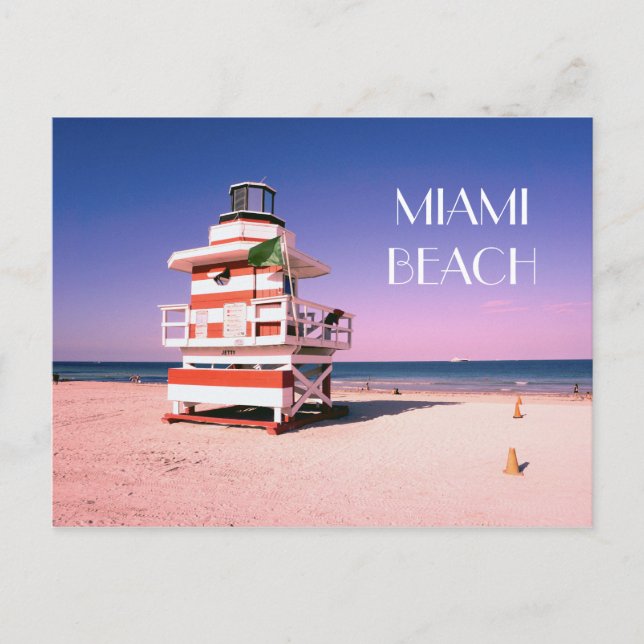 Postal Miami Beach #01 (Anverso)