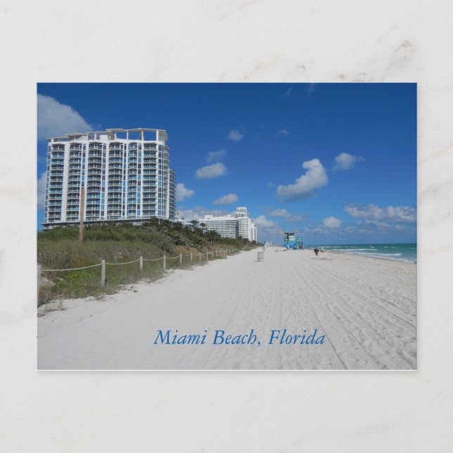Postal Miami Beach Florida (Anverso)