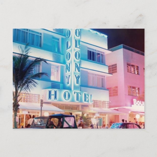 POSTAL MIAMI BEACH FLORIDA (Anverso)