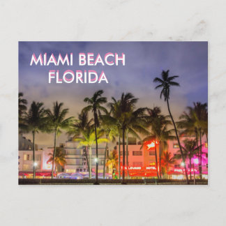 Postal MIAMI BEACH, Florida