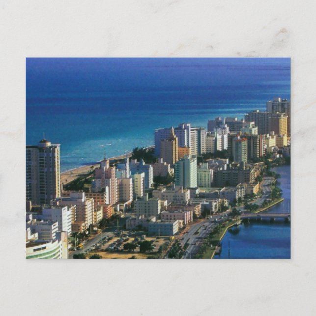 POSTAL MIAMI BEACH FLORIDA (Anverso)