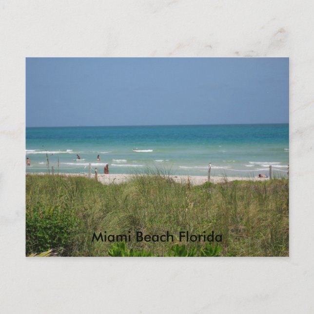Postal Miami Beach Florida (Anverso)
