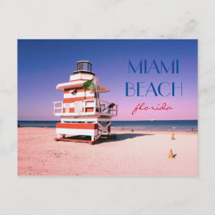 Postal Miami Beach Florida #01