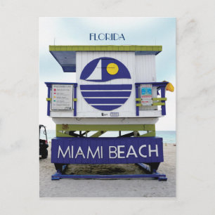 Postal Miami Beach Florida #02