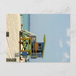 Postal Miami Beach Lifeguard Shack