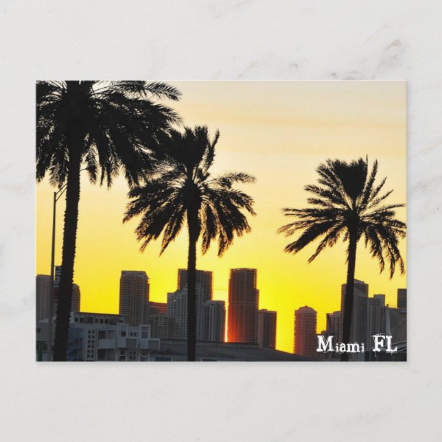 Postal Miami FL (Anverso)