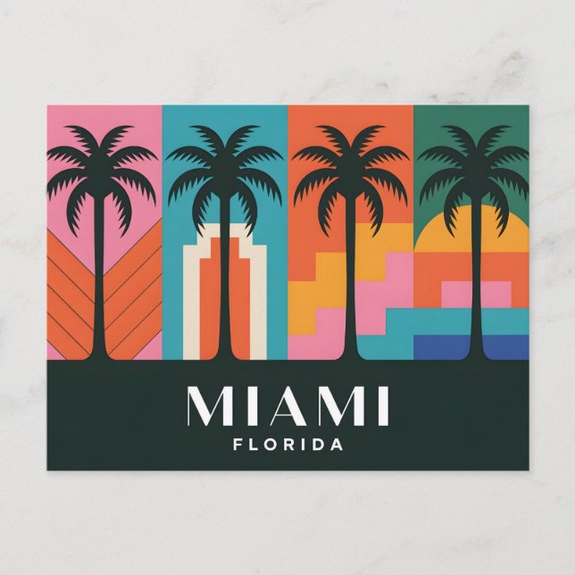 Postal Miami Florida (Anverso)