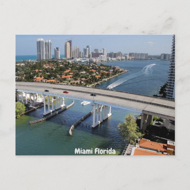 Postal Miami, Florida (Anverso)