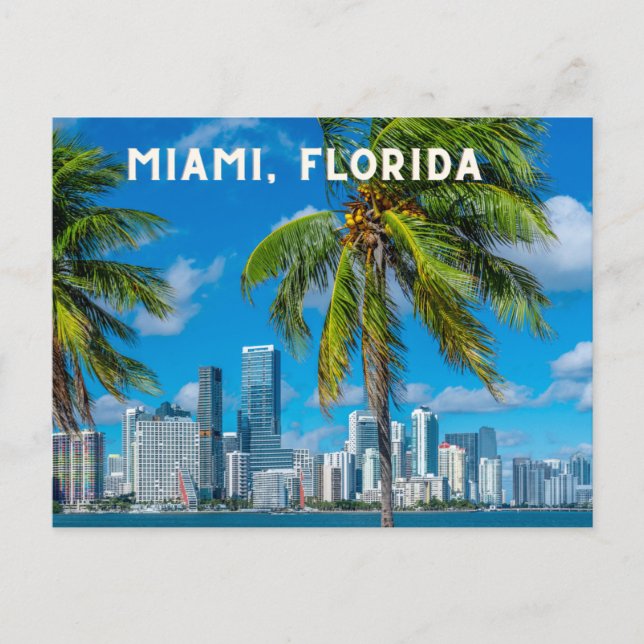 Postal Miami Florida (Anverso)