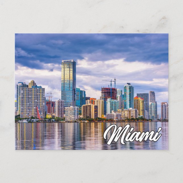 Postal Miami, Florida, Estados Unidos (Anverso)
