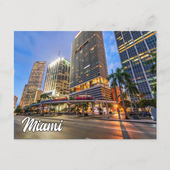 Postal Miami, Florida, Estados Unidos (Anverso)