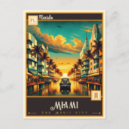Postal Miami, Florida | Vintage