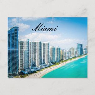 POSTAL MIAMI POSTCARD
