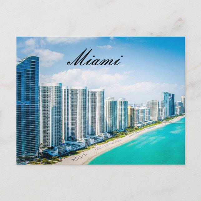 POSTAL MIAMI POSTCARD (Anverso)