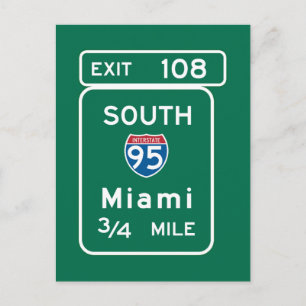 Postal Miami, Rótulo FL Road