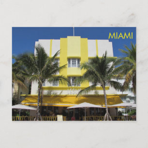 Postal Miami The Leslie Hotel Postcard