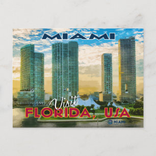 Postal Miami, Visita Florida
