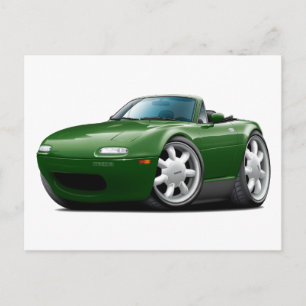 Postal Miata Green Car 1990-98