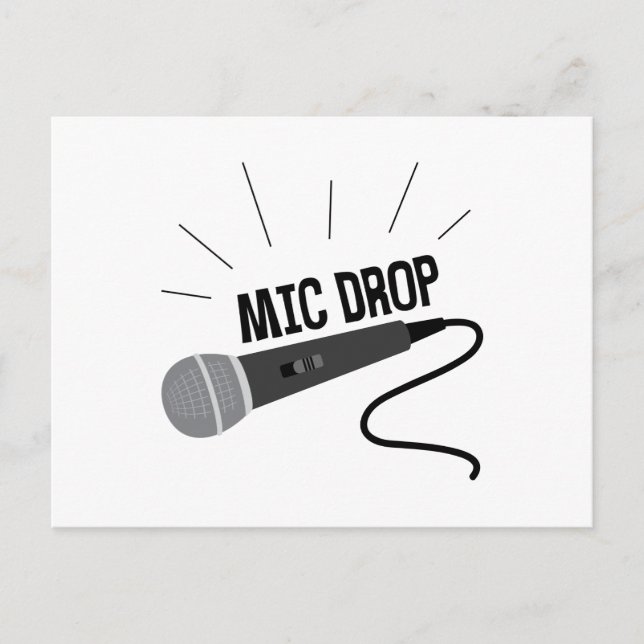 Postal Mic Drop (Anverso)