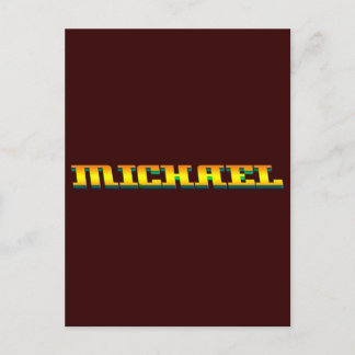 Postal MICHAEL, por Michael