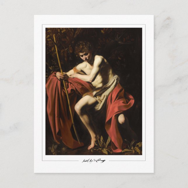 Postal Michelangelo Merisi da Caravaggio #10 - Bella Arte (Anverso)