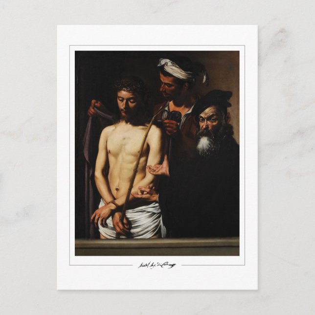 Postal Michelangelo Merisi da Caravaggio #11 - Arte (Anverso)