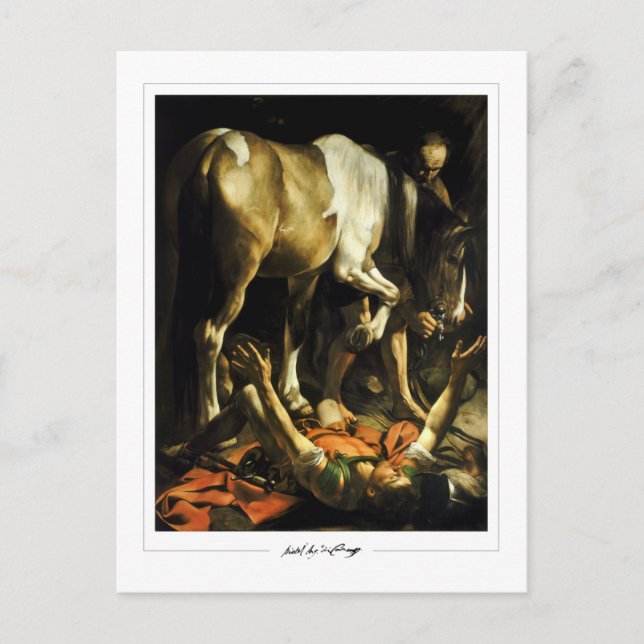 Postal Michelangelo Merisi da Caravaggio #13 - Arte (Anverso)