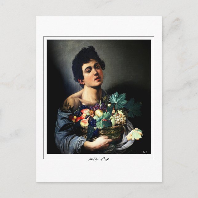 Postal Michelangelo Merisi da Caravaggio #22 - Arte refin (Anverso)