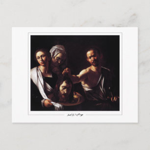 Postal Michelangelo Merisi da Caravaggio #32 - Arte