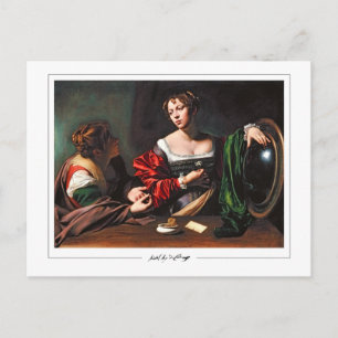 Postal Michelangelo Merisi da Caravaggio #34 - Arte