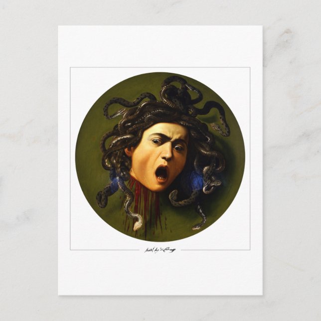 Postal Michelangelo Merisi da Caravaggio #40 - Arte refin (Anverso)