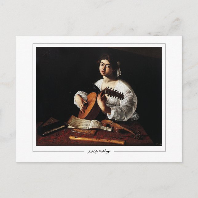 Postal Michelangelo Merisi da Caravaggio #44 - Bella Arte (Anverso)