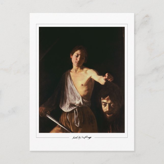 Postal Michelangelo Merisi da Caravaggio #52 - Bella Arte (Anverso)