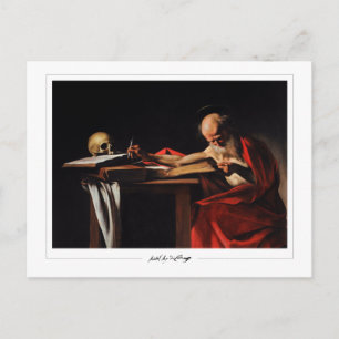 Postal Michelangelo Merisi da Caravaggio #57 - Arte