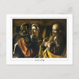 Postal Michelangelo Merisi da Caravaggio #59 - Bella Arte