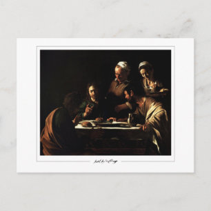 Postal Michelangelo Merisi da Caravaggio #66 - Arte