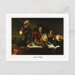 Postal Michelangelo Merisi da Caravaggio #89 - Arte fina