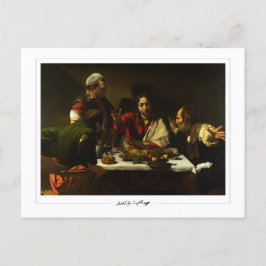 Postal Michelangelo Merisi da Caravaggio #89 - Bella Arte