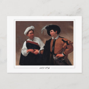 Postal Michelangelo Merisi da Caravaggio #8 - Arte fina