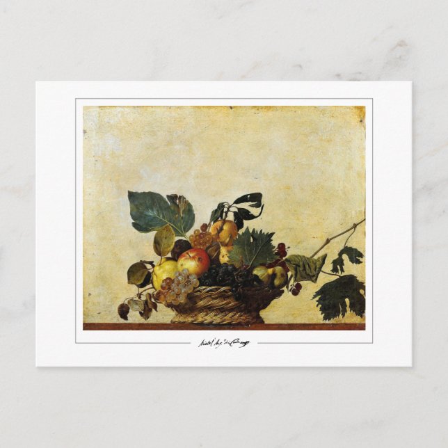 Postal Michelangelo Merisi da Caravaggio #99 - Bella Arte (Anverso)
