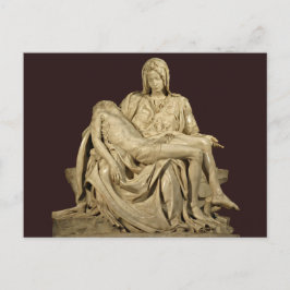 Postal Michelango... La Pieta