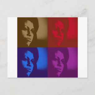 Postal michelle Obama