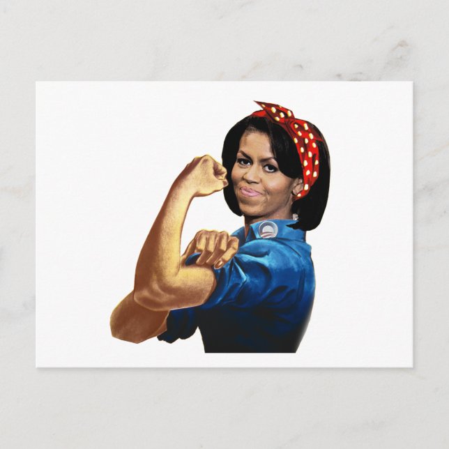 POSTAL MICHELLE THE RIVETER (Anverso)