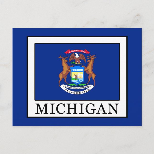 Postal Michigan (Anverso)