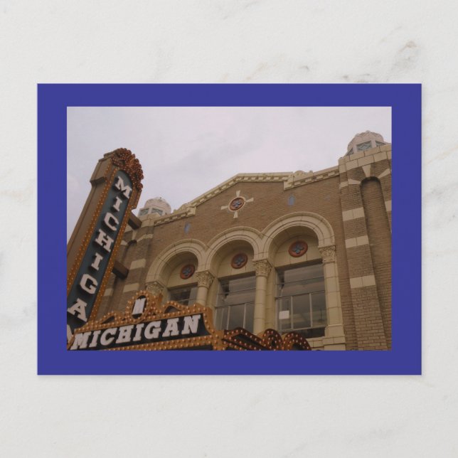 Postal Michigan (Anverso)
