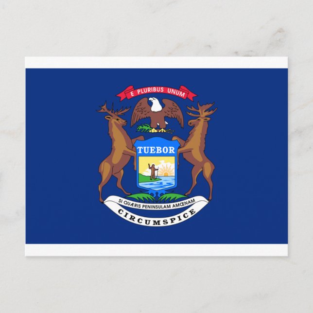 Postal Michigan (Anverso)