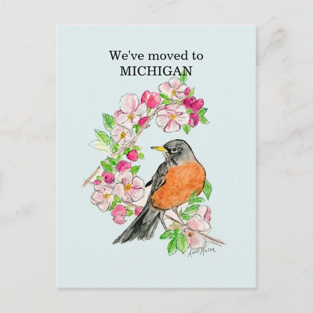 Postal Michigan (Anverso)