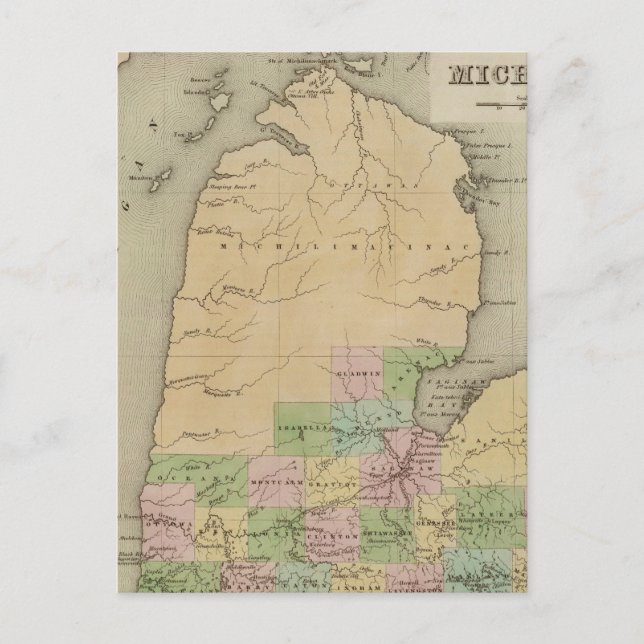 Postal Michigan 2 (Anverso)