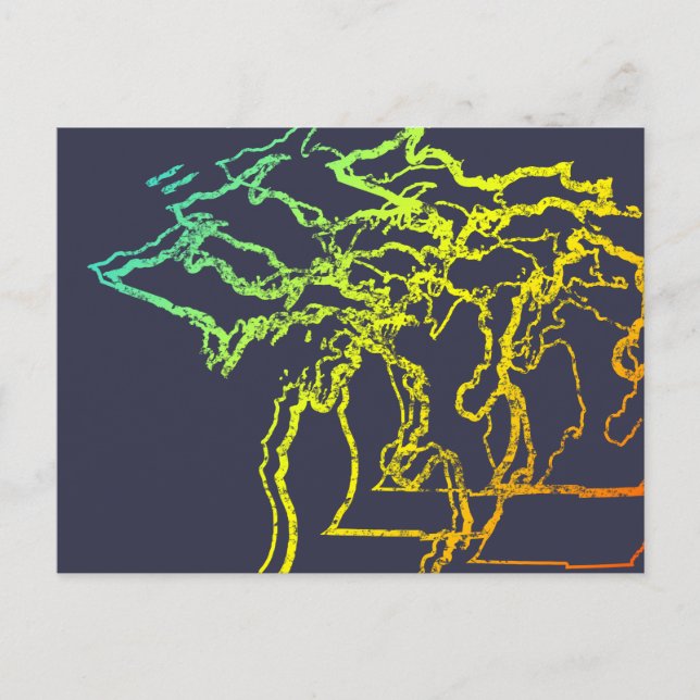 Postal michigan chill blur (Anverso)